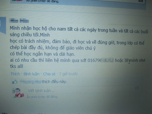 Học thuê, thi mướn: Sinh viên học để mua danh? - ảnh 3