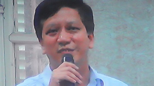 Ông Nguyễn Bá Thanh có mặt quan sát phiên xử