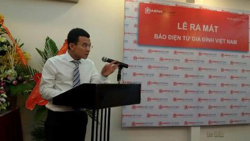 Báo điện tử Gia đình Việt Nam chính thức ra mắt độc giả - ảnh 1