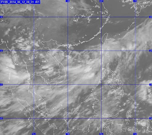Nguy cơ áp thấp nhiệt đới trên Biển Đông (chiều 12/6) - ảnh 1