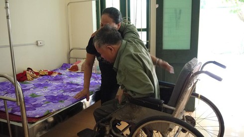 Đám cưới vắng cô dâu của người thương binh nặng - ảnh 1