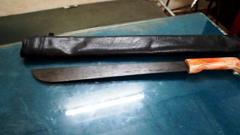 Trinh sát kể chuyện: Tờ lịch cũ... bọc mã tấu - ảnh 1