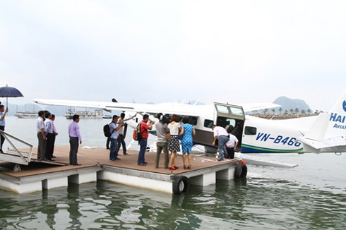 Khai trương tuyến bay Hạ Long – Hà Nội bằng thủy phi cơ - ảnh 1