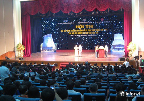 Hội thi tuyên truyền lưu động về ATGT năm 2014 tại Đắk Lắk - ảnh 4
