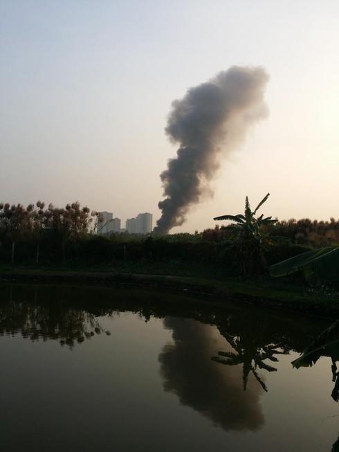 Hà Nội: Cháy, nổ lớn tại Khu công nghiệp An ninh - Hoài Đức - ảnh 3
