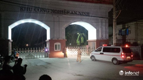 Hà Nội: Cháy, nổ lớn tại Khu công nghiệp An ninh - Hoài Đức - ảnh 1