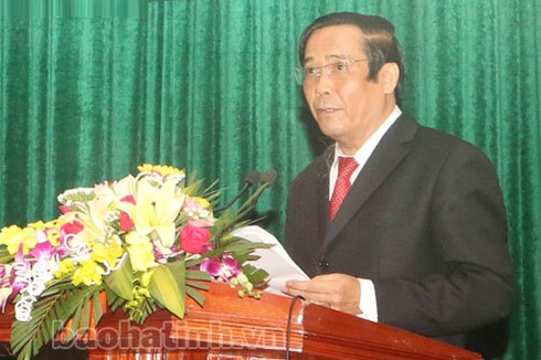 Hà Tĩnh công bố quyết định của Bộ Chính trị về công tác cán bộ - ảnh 3