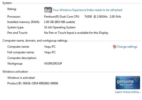 Cách xem cấu hình máy tính đơn giản nhất - ảnh 2