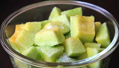 Cách làm kem dưa bở, dưa bở dầm đường ngon tuyệt - ảnh 1