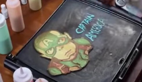 Video: Anh hùng Avenger lên... chảo rán - ảnh 1