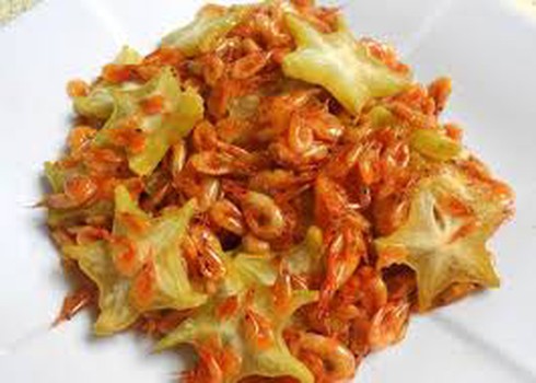 Món ngon dễ làm: Tép xào khế chua - ảnh 1