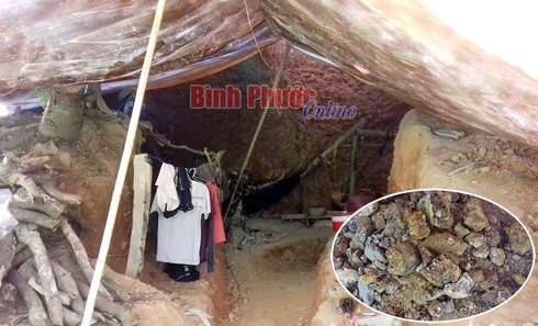 “Nóng” chuyện mỏ vàng ở xã Phú Riềng - ảnh 1