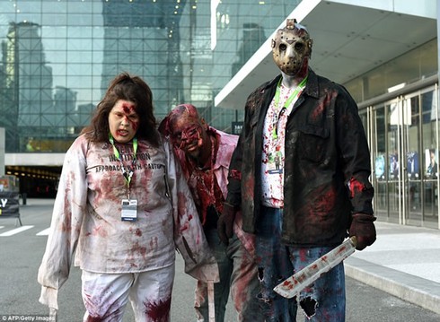 Xác sống kinh dị trong Lễ hội truyện tranh New York - ảnh 1