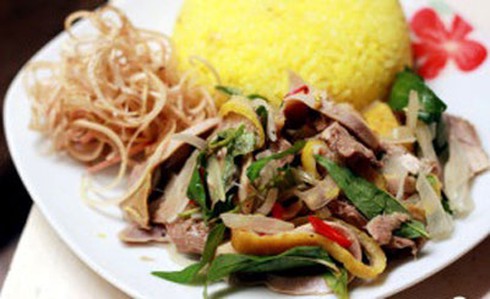 Cách làm món cơm gà Hội An - ảnh 1