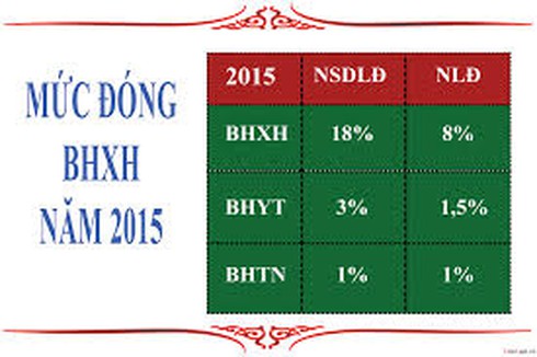 Mức đóng BHXH như thế nào từ năm 2018? - ảnh 1
