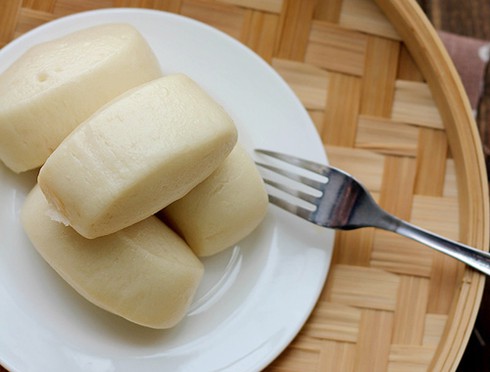 Cách làm bánh bao chay không nhân hoặc nhân đậu xanh tại nhà - ảnh 1