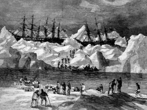 Phát hiện xác 2 tàu săn cá voi chìm 144 năm trước - ảnh 1