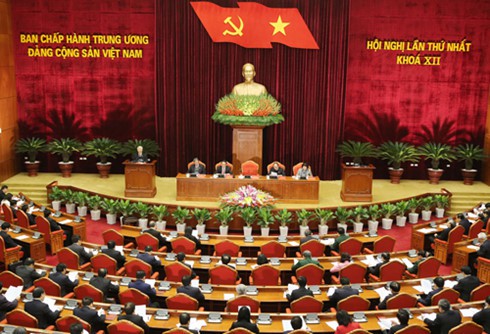 Thông cáo báo chí Hội nghị lần thứ nhất Ban Chấp hành Trung ương Đảng khoá XII - ảnh 1