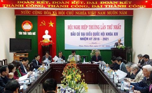 Thừa Thiên - Huế giới thiệu 15 ứng viên để bầu 7 ĐBQH khóa 14 - ảnh 1