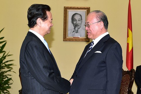 Thủ tướng tiếp cố vấn đặc biệt Liên minh nghị sỹ hữu nghị Nhật - Việt - ảnh 1