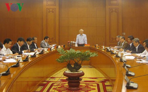 Tổng Bí thư: Đẩy nhanh tiến độ xét xử án tham nhũng nghiêm trọng - ảnh 1