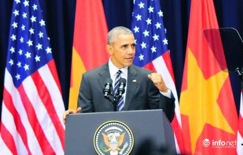 Video: Bài phát biểu của Tổng thống Obama về quan hệ Việt Nam-Hoa Kỳ - ảnh 1