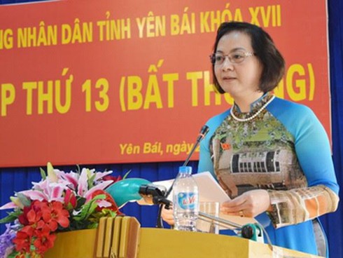 Bà Phạm Thị Thanh Trà được bầu làm Bí thư Tỉnh ủy Yên Bái - ảnh 1