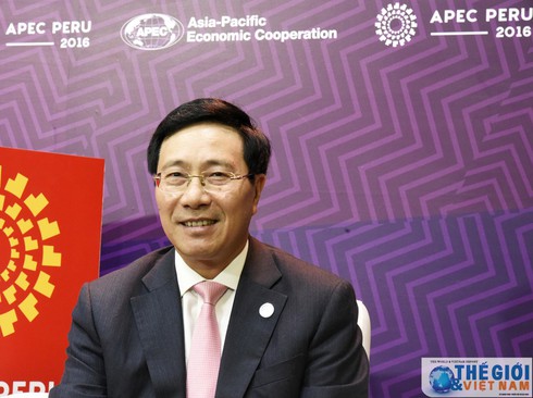 Việt Nam dự Tuần lễ cấp cao APEC Peru với một