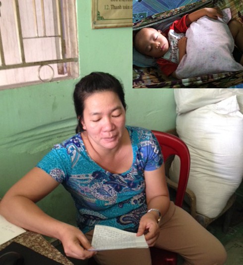 Bức thư nguệch ngoạc của mẹ bé bị bảo mẫu đánh gửi cơ quan truyền thông - ảnh 2