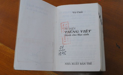 Thu hồi trên toàn quốc 8 cuốn từ điển tiếng Việt - ảnh 1