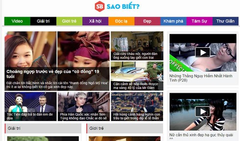 Sau khi bị tịch thu, tên miền tinso.vn trỏ vào trang saobiet.com - ảnh 1