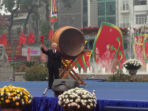 Khai mạc Hội Báo Xuân toàn quốc Ất Mùi 2015 - ảnh 1