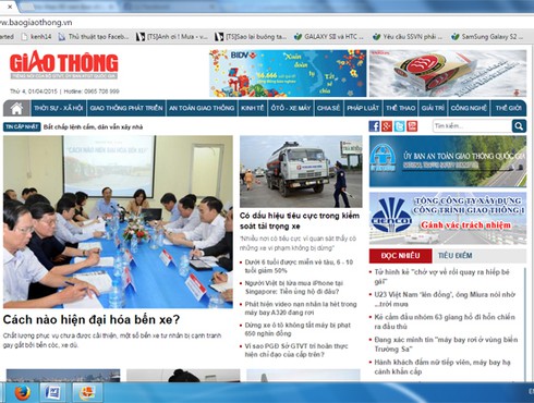 6 báo, tạp chí của Bộ GTVT ngừng xuất bản từ 1/4/2015 - ảnh 1