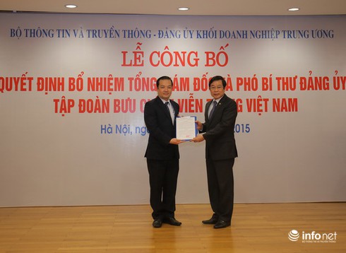 Ông Phạm Đức Long làm Tổng Giám đốc VNPT từ 2/4 - ảnh 1