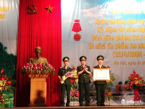 Báo Biên phòng nhận Huân chương Bảo vệ Tổ quốc hạng Nhì - ảnh 1