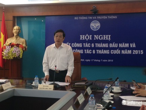 Bộ trưởng Bộ TT&TT: Cần tạo sân chơi bình đẳng giữa các DN viễn thông - ảnh 1