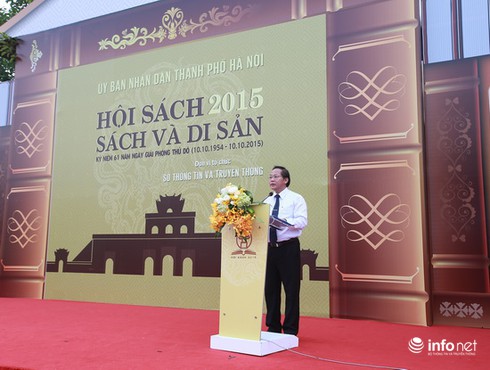 Khai mạc Hội sách Hà Nội năm 2015 với chủ đề