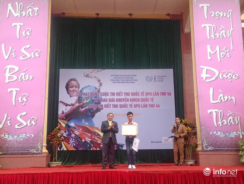 Chính thức phát động cuộc thi viết thư quốc tế UPU năm 2016 - ảnh 4