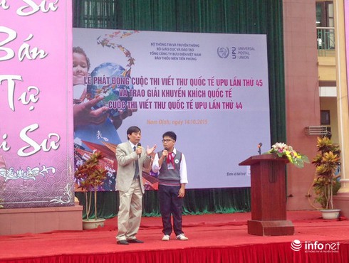 Chính thức phát động cuộc thi viết thư quốc tế UPU năm 2016 - ảnh 2
