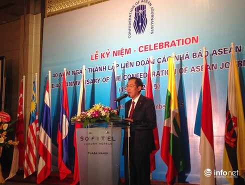 Ông Thuận Hữu được bầu làm Chủ tịch Liên đoàn các nhà báo ASEAN - ảnh 3