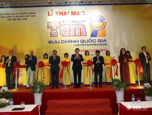 Khai mạc Vietstampex 2015 - Triển lãm tem Bưu chính lớn nhất Việt Nam - ảnh 1