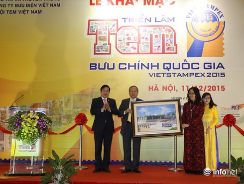 Khai mạc Vietstampex 2015 - Triển lãm tem Bưu chính lớn nhất Việt Nam - ảnh 2