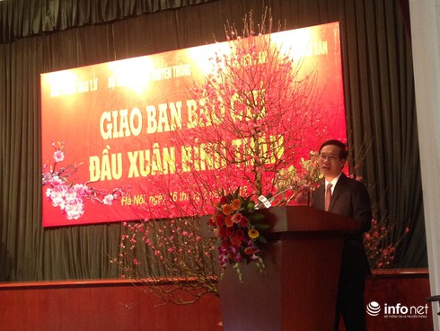 Tân Trưởng Ban Tuyên giáo TƯ: Phải đổi mới quản lý thông tin tuyên truyền - ảnh 1