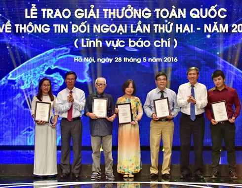 70 tác phẩm báo chí đạt Giải thưởng toàn quốc về thông tin đối ngoại - ảnh 1