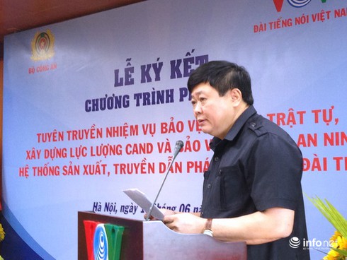 Bộ Công an và VOV ký kết phối hợp tuyên truyền - ảnh 2