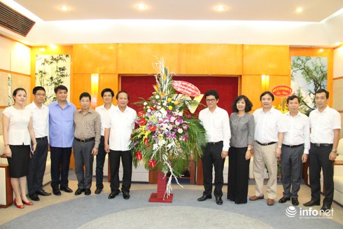 Bộ trưởng Trương Minh Tuấn thăm 4 cơ quan báo chí chủ lực - ảnh 2