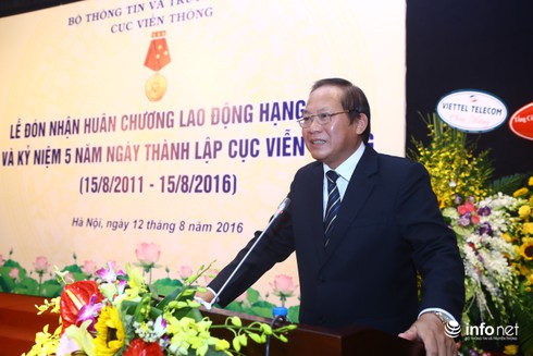 Cục Viễn thông đón nhận Huân chương Lao động hạng Nhất - ảnh 3