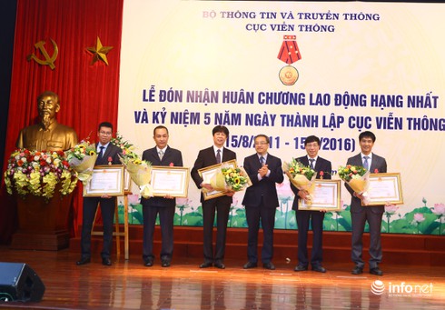 Cục Viễn thông đón nhận Huân chương Lao động hạng Nhất - ảnh 2