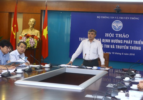 Bộ TT&TT tổ chức hội thảo về định hướng phát triển ngành 2016 - 2020 - ảnh 1