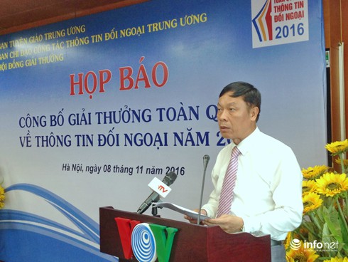 Công bố Giải thưởng toàn quốc về thông tin đối ngoại năm 2016 - ảnh 2